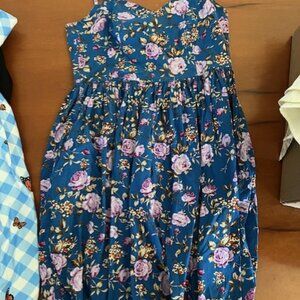 Hell Bunny Blue Dress
